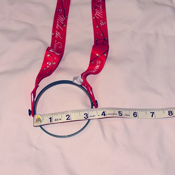 DISNEY PARKS EXCLUSIVE-Holiday Make The Season Bright CUP HOLDER w strap - Picture 2 of 7